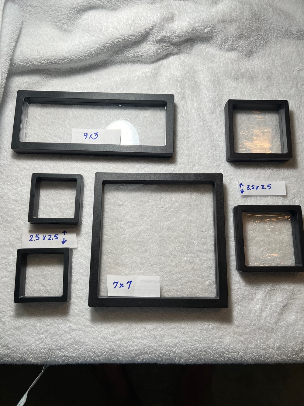 Floating frames six piece set - Picture 3 of 3